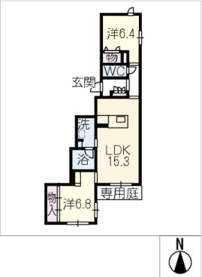 セレーノ御器所の間取り