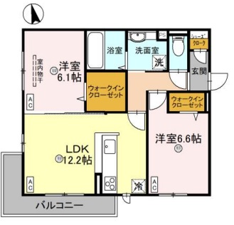 casa二色の浜の間取り