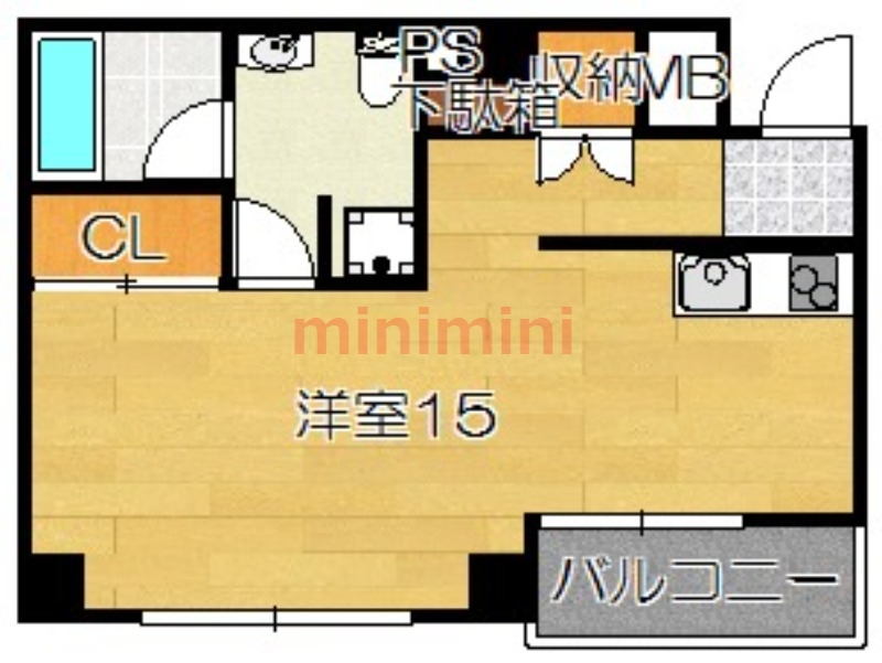 ラ　メゾン甲燿の間取り