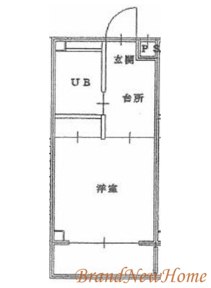 堺市西区鳳中町のマンションの間取り