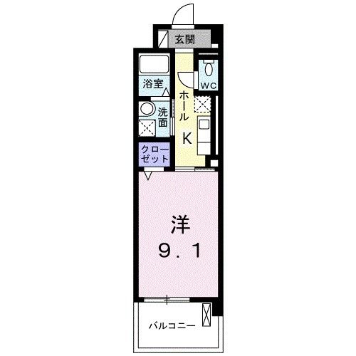 【ラ・シュシュの間取り】