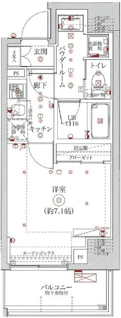 ユリカロゼ金町の間取り