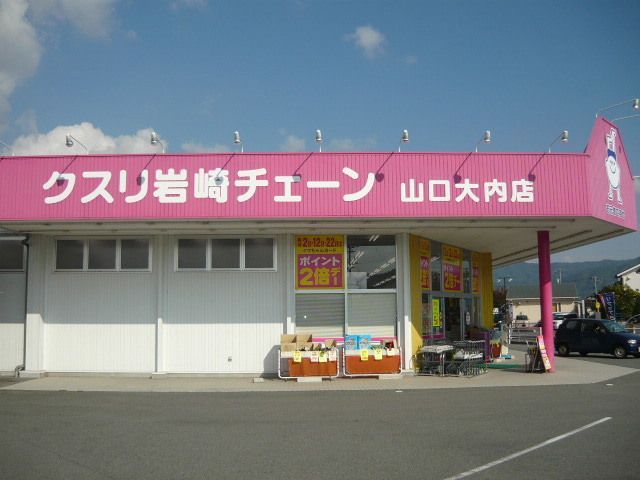 ドラックストア　くすり岩崎チェーン（ドラッグストア）まで1900m