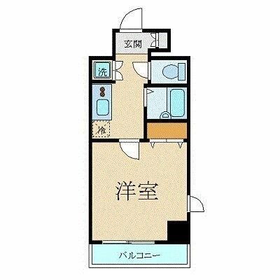 スカイコートヴィーダ五反田ウエストの間取り