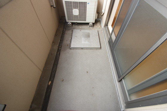 バルコニー　※別号室の写真です