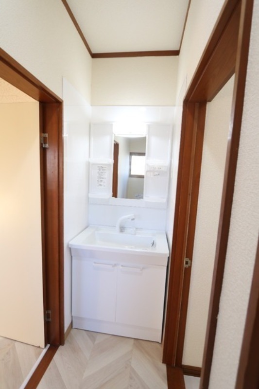 洗面設備　図面と現状に相違がある場合には現状を優先