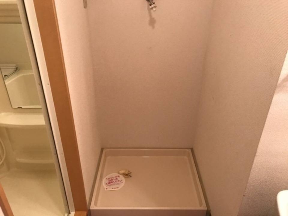 洗面設備　洗濯機置場