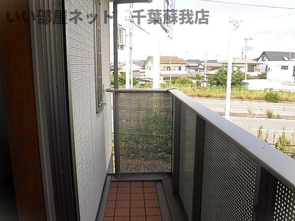 バルコニー　バルコニーがあります