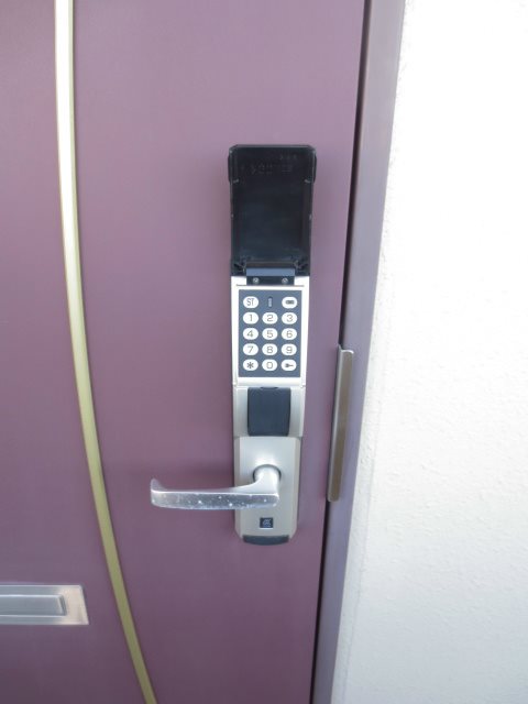 セキュリティ　暗証番号式電子ロックキー（同等タイプ別物件の写真です）