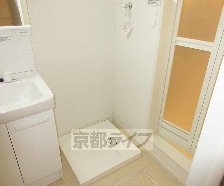 洗面設備　室内に洗濯機置けます・