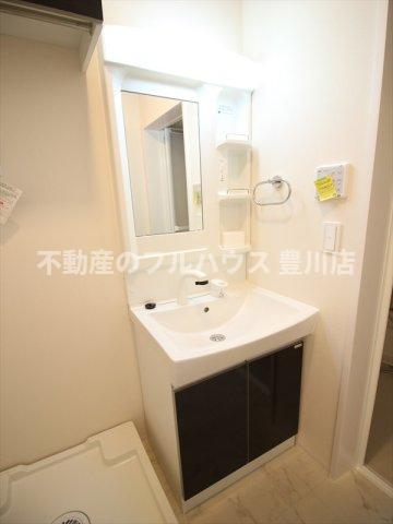 洗面設備　写真は同建築会社類似物件