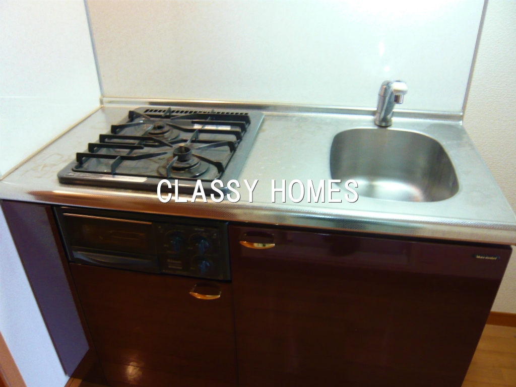 キッチン　2001年竣工ガラ・シティ芝公園：キッチン