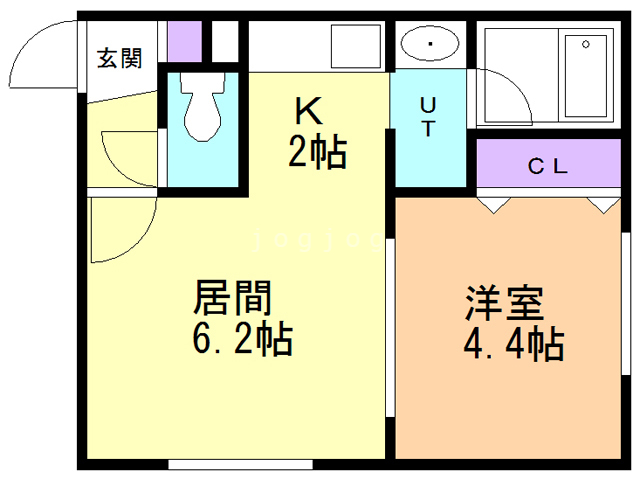 フラット南平岸_間取り_0
