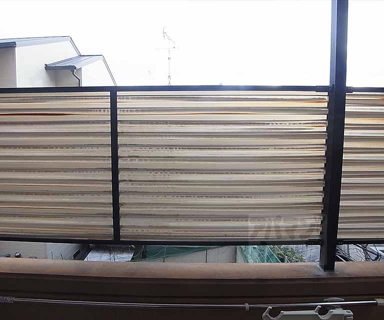 眺望　目隠しがございます