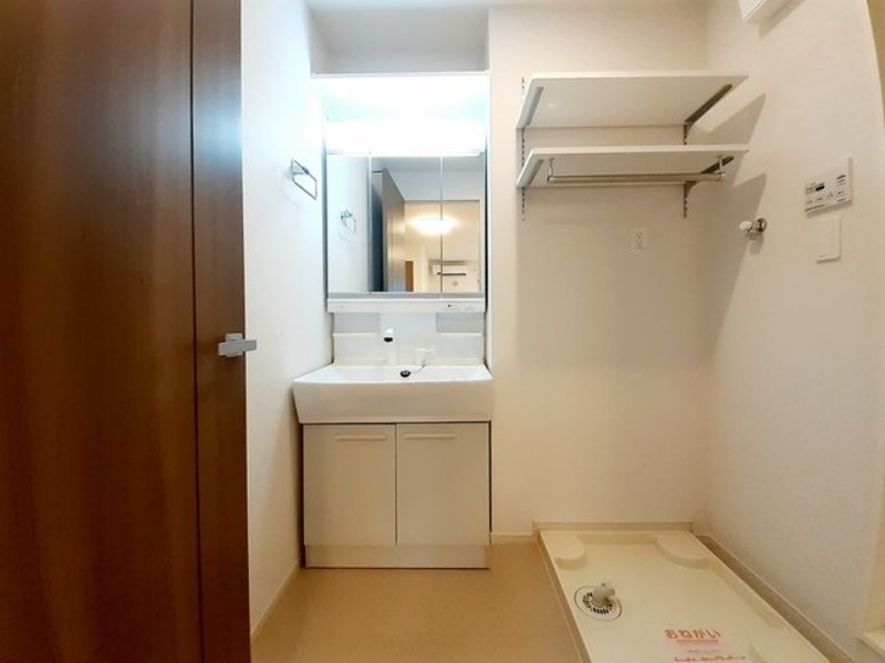 洗面設備　図面と現状に相違がある場合には現状を優先