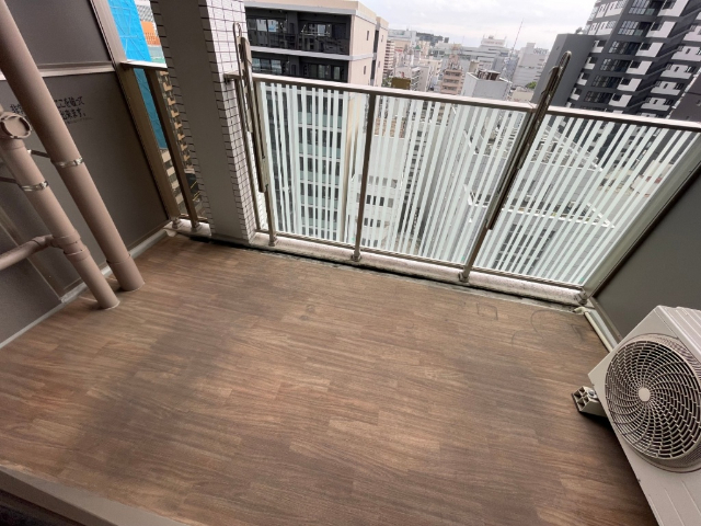 バルコニー　他の号室の写真です