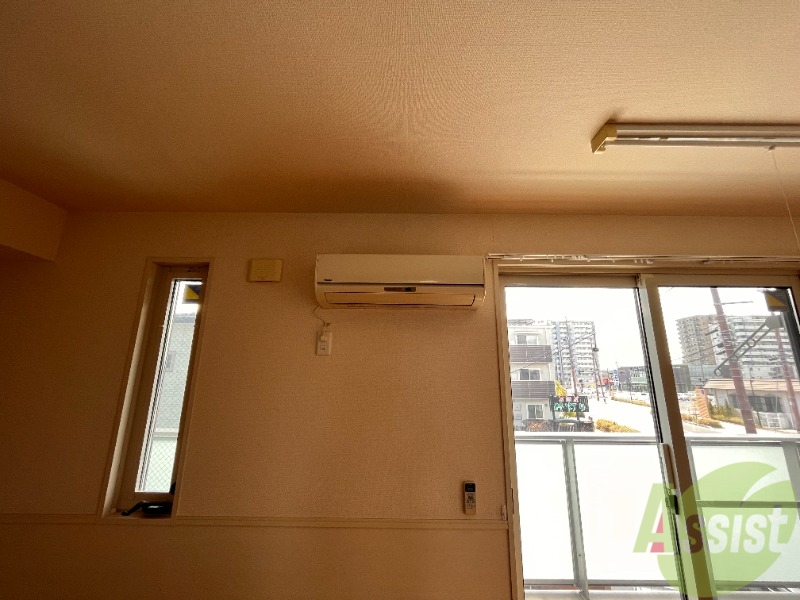 その他設備　エアコンです。ピカピカのものがついております