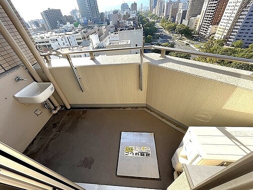 バルコニー　北西向きバルコニー　※2022年9月撮影