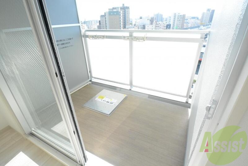 バルコニー　風通しがいいです