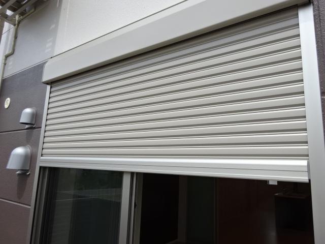 眺望　シャッター雨戸