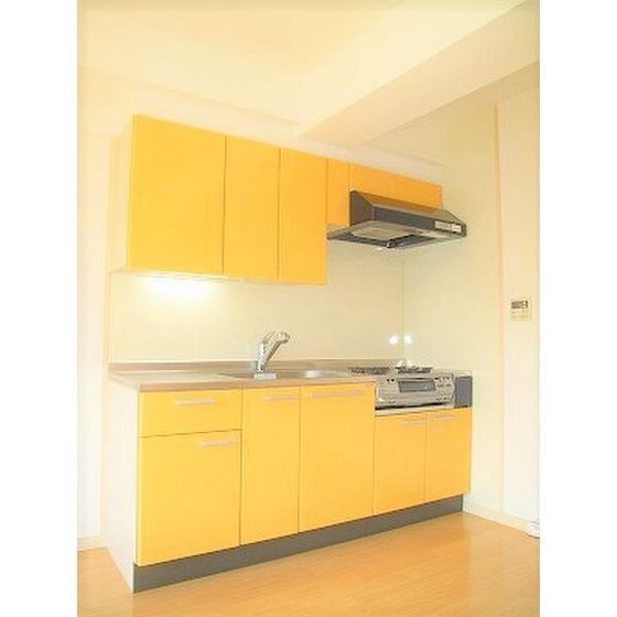 キッチン　※同タイプ別部屋の写真です。現況優先。