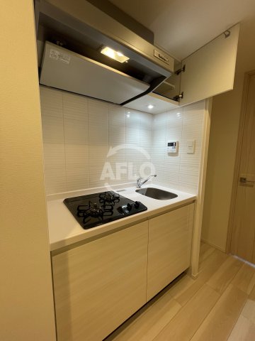 キッチン　S-RESIDENCE堺筋本町Deux　２口システムキッチン