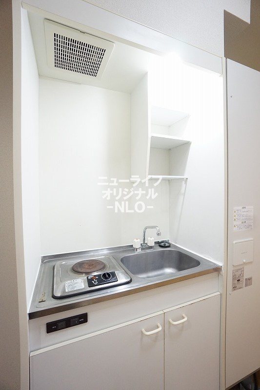 キッチン　収納スペースが十分にあるので効率良くお料理も楽しめます♪