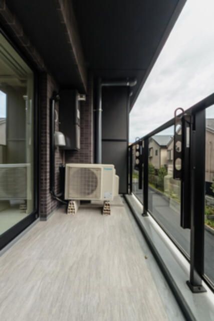 バルコニー　広々としたバルコニーです