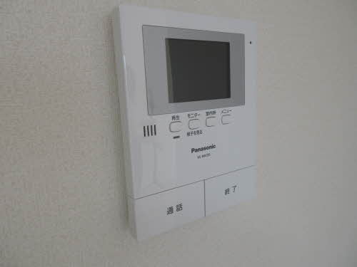 セキュリティ　※写真は同タイプのB201号室で、実際とは異なる場合がござい