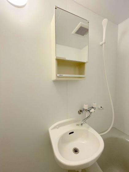 洗面設備　※別号室の写真です