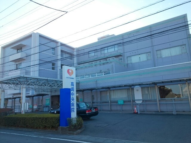 病院　高崎中央病院（病院）まで1000m