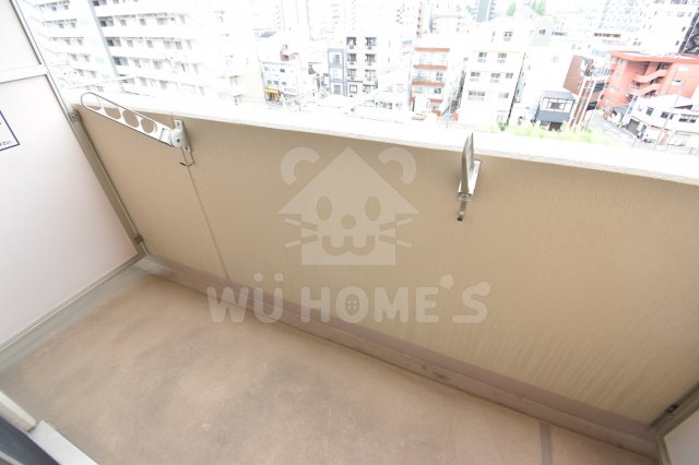 バルコニー　お洗濯にも便利なバルコニー付き