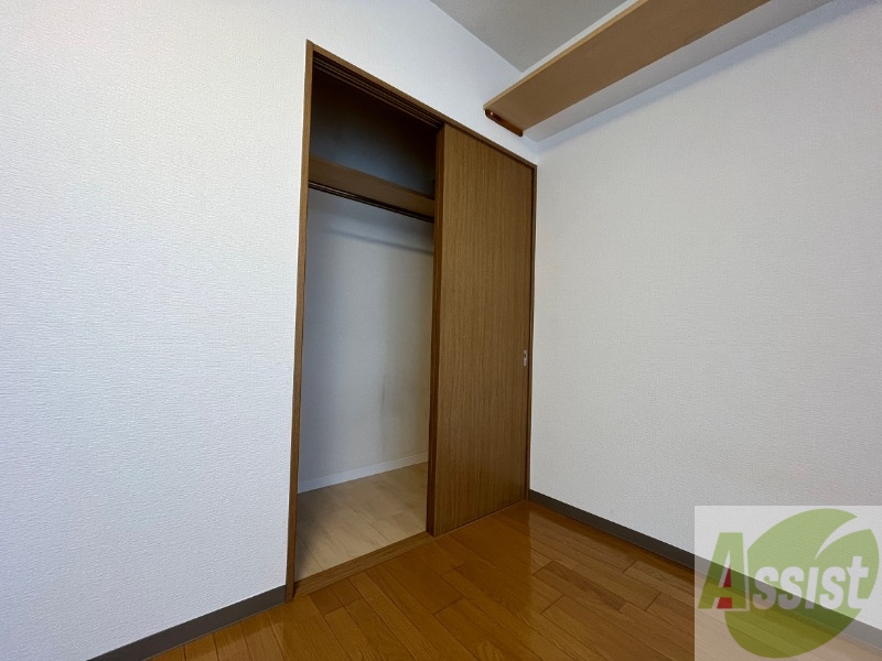 収納　クローゼットがありました。お洋服や荷物はここへ