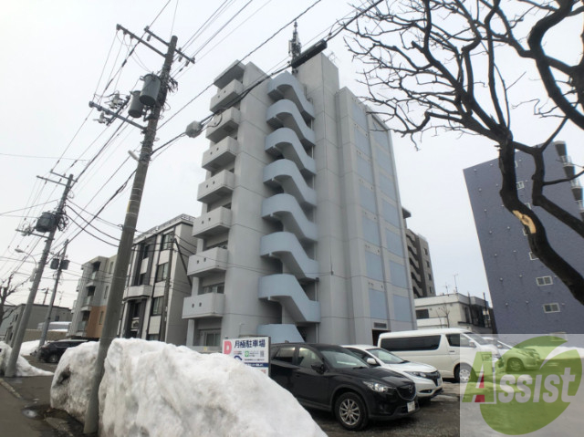建物外観　札幌市北区北２３条西「ポレール北大前」