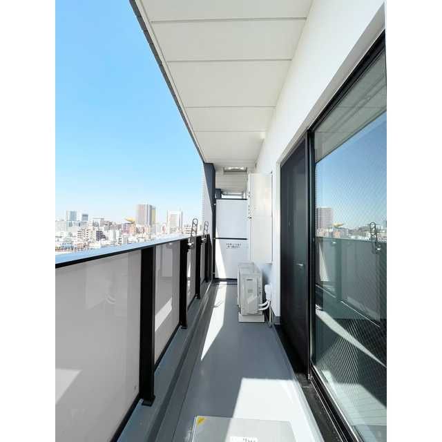 バルコニー　落ち着いた時間を過ごせるバルコニーです