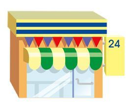 コンビニ　セブンイレブン茨木鮎川１丁目店（コンビニ）まで735m