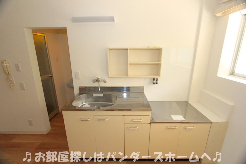 マンション花園のキッチン写真
