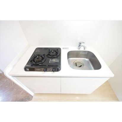 キッチン　■２口ガスコンロシステムキッチン