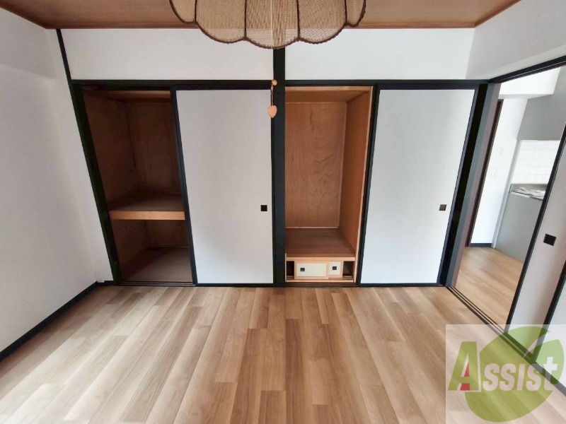 収納　クローゼットがありました。お洋服や荷物はここへ