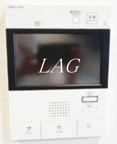 セキュリティ　モニター付きインターフォンです。