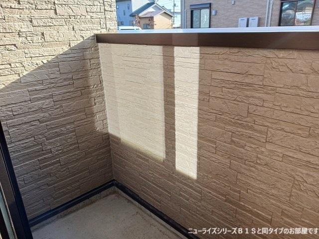 バルコニー　※建設中です