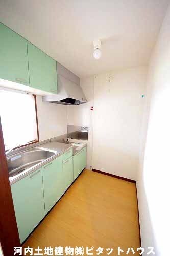 キッチン　ガスコンロ設置可