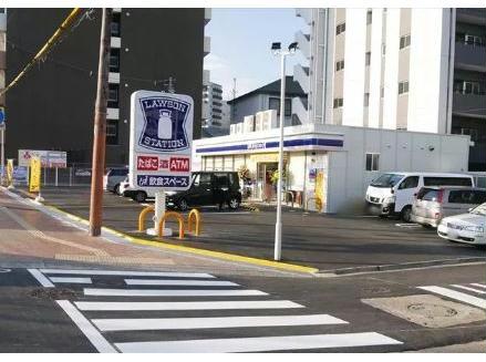 コンビニ　ローソン大津打出浜店（コンビニ）まで385m