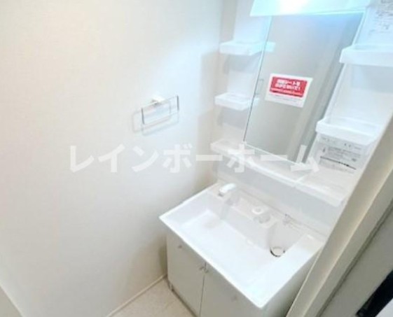 洗面設備　同管理施工写真