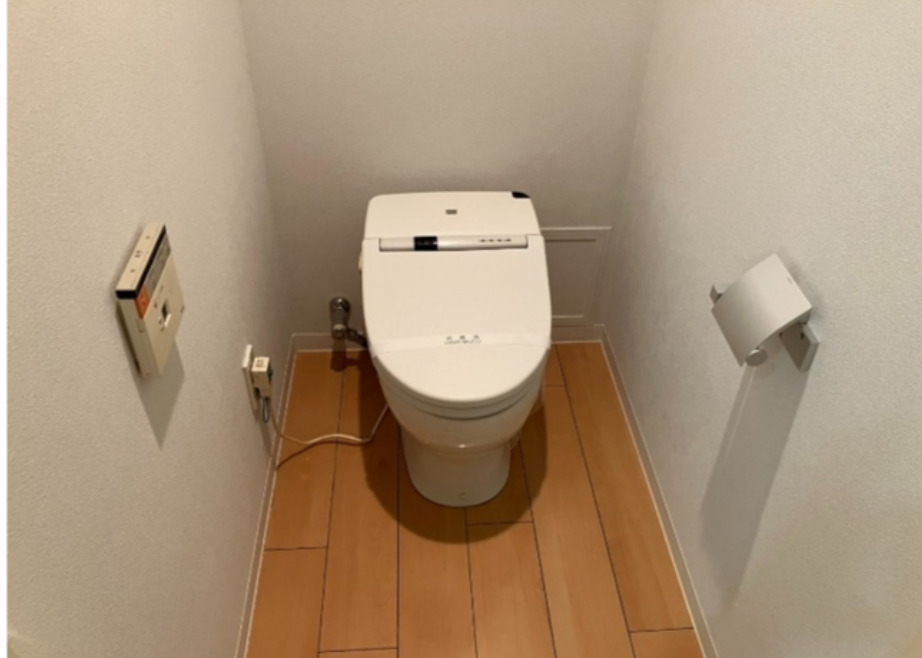 トイレ　トイレもきれいです