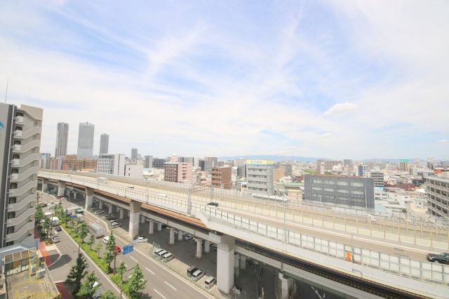 眺望　プレサンスOSAKA DOMECITY ワンダー