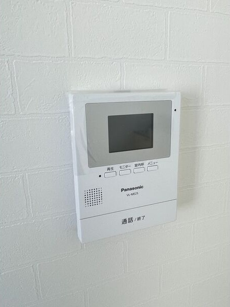 セキュリティ　TVモニターホンでお客様のお顔も見えて安心です！