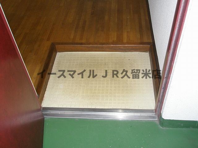 玄関　明るい玄関です