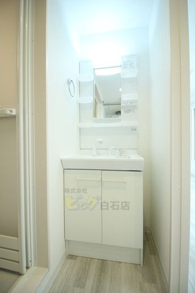洗面設備　シャンプードレッサー完備しています♪