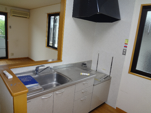 キッチン　写真は102号室